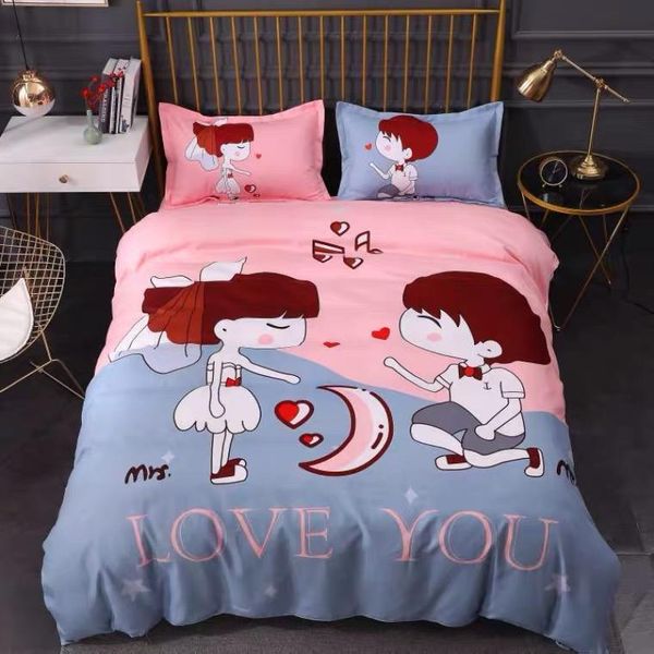 bedding sets autumn and winter four-piece single double cover skin-friendly thick fabric twill brushed net red couple quilt 4-piece set
bedding sets autumn and winter four-piece single double cover skin-friendly thick fabric twill brushed net red couple quilt 4-piece set