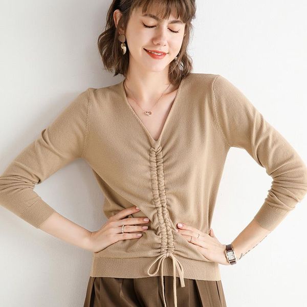 women's knits & tees spring autumn ly patchwork women cardigans 2021 fashion slim ladies knitted sweater long sleeve drawstring, White
women's knits & tees spring autumn ly patchwork women cardigans 2021 fashion slim ladies knitted sweater long sleeve drawstring, White