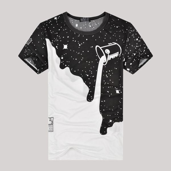 new mens summer short sleeve casual cotton tees 3d milk printed t shirt hip hop streetwear homme plus size, White;black
new mens summer short sleeve casual cotton tees 3d milk printed t shirt hip hop streetwear homme plus size, White;black