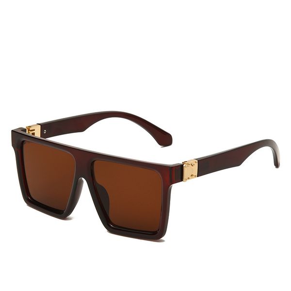 retro sunglasses with square frames, White;black