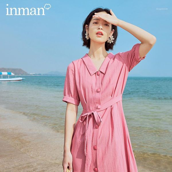 casual dresses inman 2021 summer arrival romantic slimmed french style nipped waist vintage short sleeve dress1, Black;gray
casual dresses inman 2021 summer arrival romantic slimmed french style nipped waist vintage short sleeve dress1, Black;gray