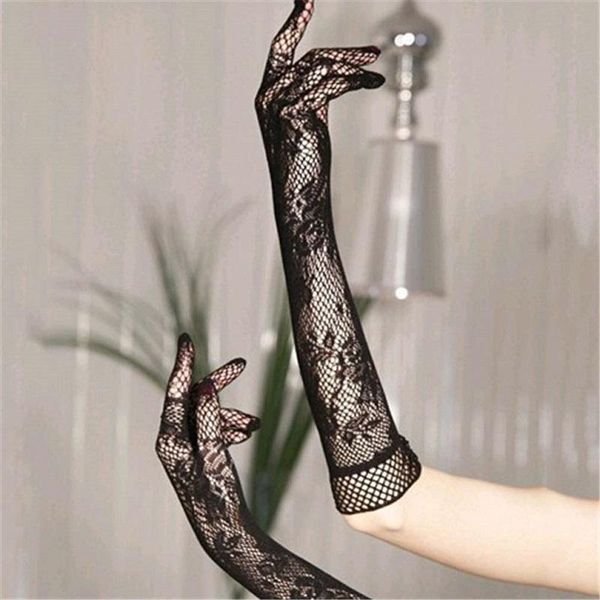 Lace Solid Colors Women Gloves Girl Elastic Hip-hop Super Long Mitten Transparent Lace Cutout High Stretch Gloves Party Guantes, Blue;gray
Lace Solid Colors Women Gloves Girl Elastic Hip-hop Super Long Mitten Transparent Lace Cutout High Stretch Gloves Party Guantes, Blue;gray