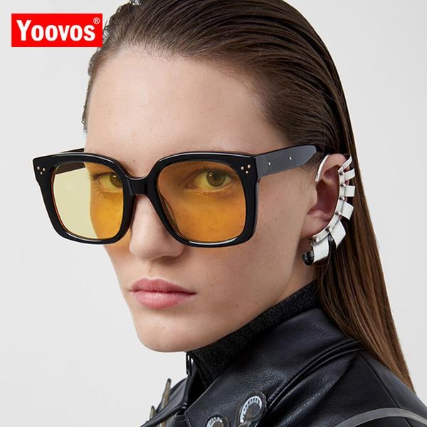 yoovos 2020 women sunglasses oversized sunglasses women classic sun glasses square okulary brand design gafas de sol de mujer, White;black
yoovos 2020 women sunglasses oversized sunglasses women classic sun glasses square okulary brand design gafas de sol de mujer, White;black