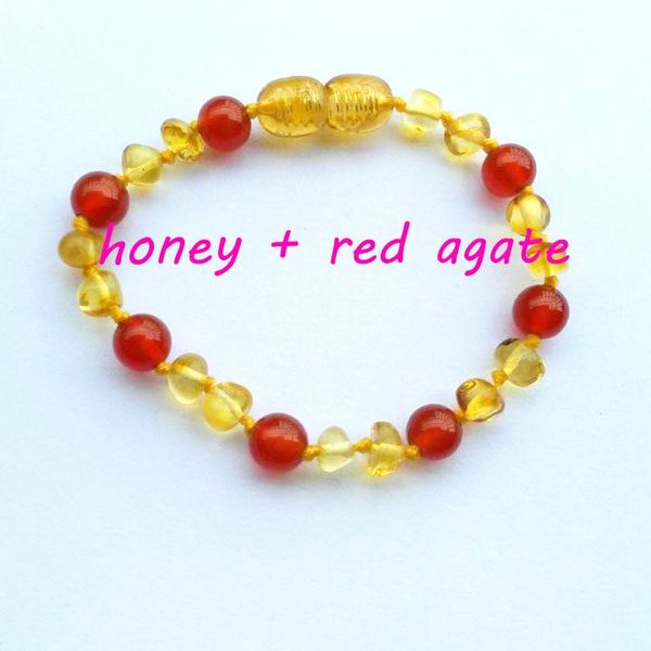 beaded, strands unique natural stone beads polished certificate genuine honey baltic ambar teething bracelet for baby kids children, Black
beaded, strands unique natural stone beads polished certificate genuine honey baltic ambar teething bracelet for baby kids children, Black