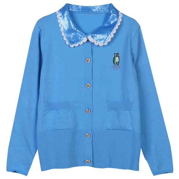 women's sweaters 323 brand same style long sleeve lapel neck blue women clothing yl lyxb, White;black
women's sweaters 323 brand same style long sleeve lapel neck blue women clothing yl lyxb, White;black
