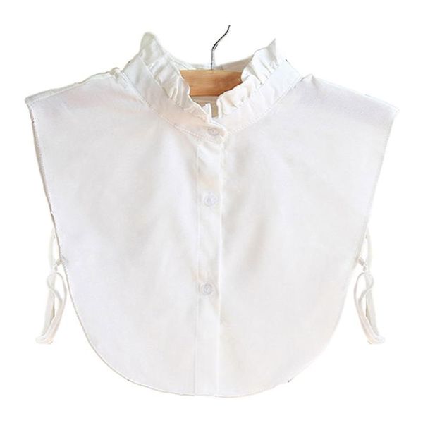 korean women ruffles chiffon white fake collar curved hem detachable dickey half shirt blouse autumn sweater a jllxgu, Blue;red
korean women ruffles chiffon white fake collar curved hem detachable dickey half shirt blouse autumn sweater a jllxgu, Blue;red