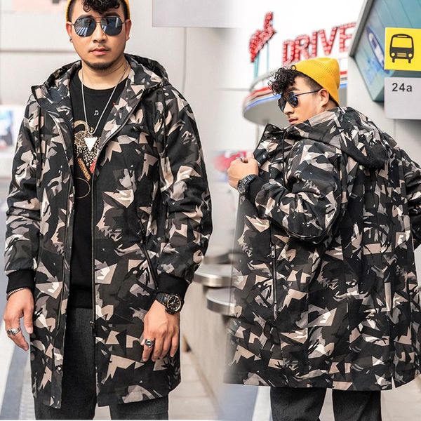 men's trench coats brand jacket large size men spring and winter warm cool windbreaker hooded camouflage loose, Tan;black
men's trench coats brand jacket large size men spring and winter warm cool windbreaker hooded camouflage loose, Tan;black