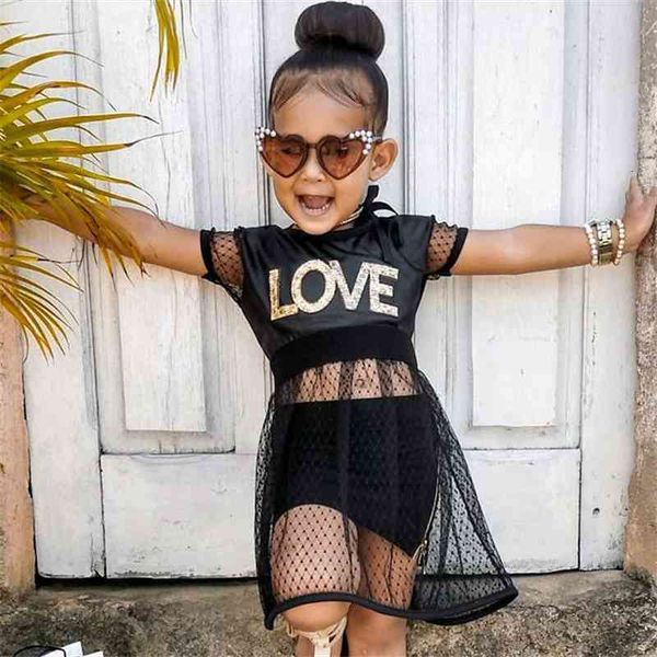 fashion kids girls clothes sets summer children mesh short sleeve t-shirt dress shorts casual baby girls outfits 1-6y, White
fashion kids girls clothes sets summer children mesh short sleeve t-shirt dress shorts casual baby girls outfits 1-6y, White