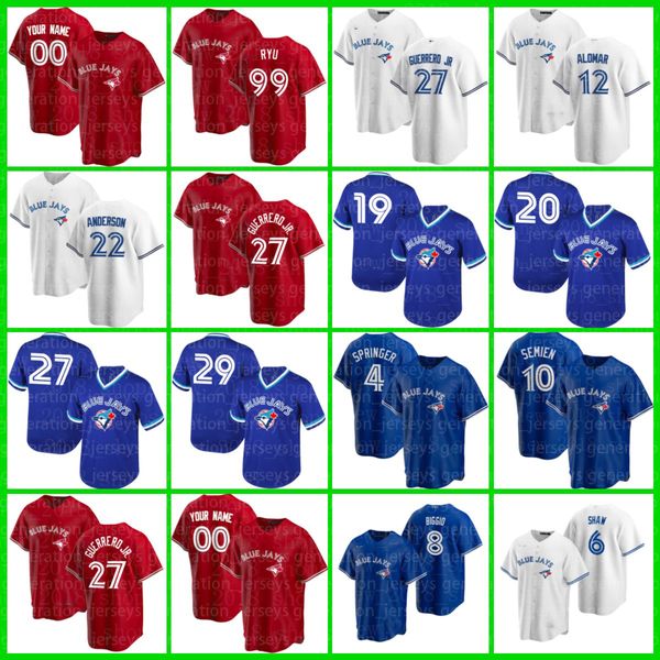 29 joe carter 4 george springer jerseys toronto blue jays roberto alomar retro vladimir guerrero jr. bo bichette randal grichuk, Blue;black
29 joe carter 4 george springer jerseys toronto blue jays roberto alomar retro vladimir guerrero jr. bo bichette randal grichuk, Blue;black