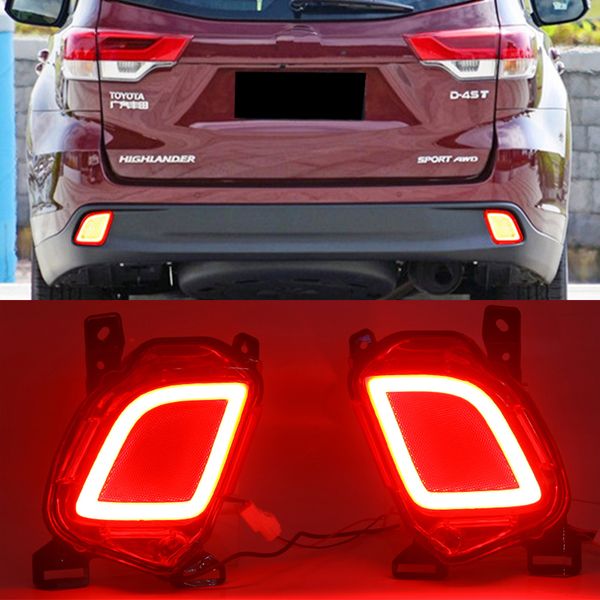 1 pair reflector led rear bumper light fog lamp brake light turn signal for toyota highlander 2015 2016 2017 2018 2019
1 pair reflector led rear bumper light fog lamp brake light turn signal for toyota highlander 2015 2016 2017 2018 2019