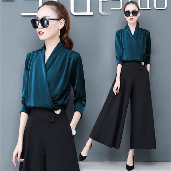 professional 2nd piece office wide legged stylish ladies'clothing feminine ol ladies' garment year old suit women's wbqm, White
professional 2nd piece office wide legged stylish ladies'clothing feminine ol ladies' garment year old suit women's wbqm, White