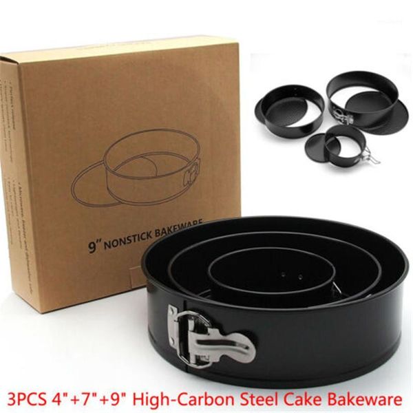 other bakeware 3pcs 4 7 9in non stick carbon cake tier mold baking tin tray pan set spring form round black1
other bakeware 3pcs 4 7 9in non stick carbon cake tier mold baking tin tray pan set spring form round black1