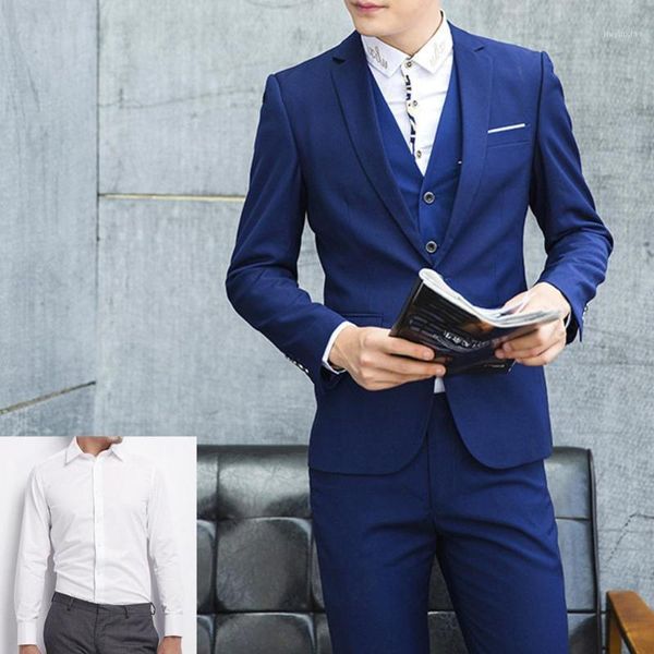 3 pcs jacket+pants+shirt set clearance men suits plus size business office suits male tuxedos formal costume slim fit1, White;black
3 pcs jacket+pants+shirt set clearance men suits plus size business office suits male tuxedos formal costume slim fit1, White;black