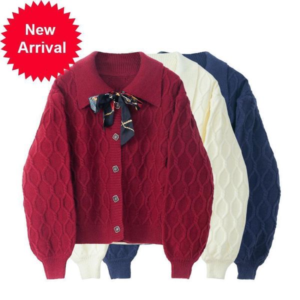 christmas 2021 new new women cardigan silk scarf sweater soft versatile fashion elegant lapel long knitted jacket cu7c, White;black
christmas 2021 new new women cardigan silk scarf sweater soft versatile fashion elegant lapel long knitted jacket cu7c, White;black