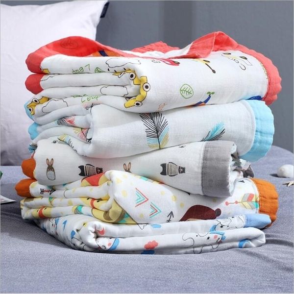 4 layers bamboo fiber super soft muslin blanket dinosaur fox baby swaddle wrap stroller cover bath towel baby receiving blanket y200109
4 layers bamboo fiber super soft muslin blanket dinosaur fox baby swaddle wrap stroller cover bath towel baby receiving blanket y200109