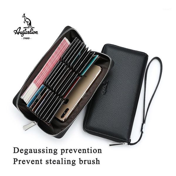 wallets augtarlion men wallet long purse male clutch genuine leather zipper business coin1, Red;black
wallets augtarlion men wallet long purse male clutch genuine leather zipper business coin1, Red;black