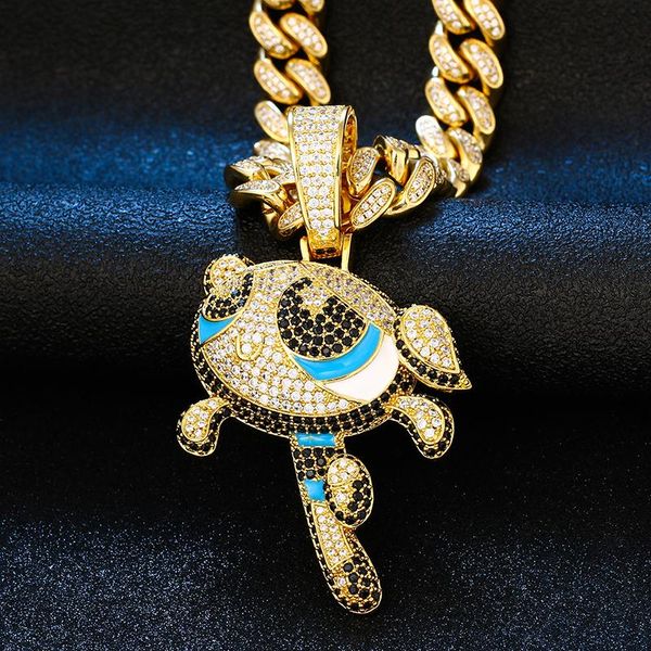 chains fashion zircon pendant hip hop cartoons pattern copper jewelry hipster cuban chain 10mm necklace, Silver
chains fashion zircon pendant hip hop cartoons pattern copper jewelry hipster cuban chain 10mm necklace, Silver