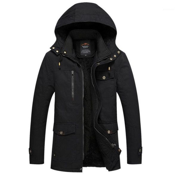 men's winter warm jacket solid overcoat hooded length sleeve water washing outwear clothes male parkas fashion 120hfx1, Black
men's winter warm jacket solid overcoat hooded length sleeve water washing outwear clothes male parkas fashion 120hfx1, Black