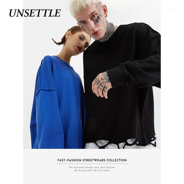2020aw autumn high street sweatshirt oversized streetwear men/women hip hop pullover hole hem sweatshirts cotton 1 men's hoodies, Black
2020aw autumn high street sweatshirt oversized streetwear men/women hip hop pullover hole hem sweatshirts cotton 1 men's hoodies, Black