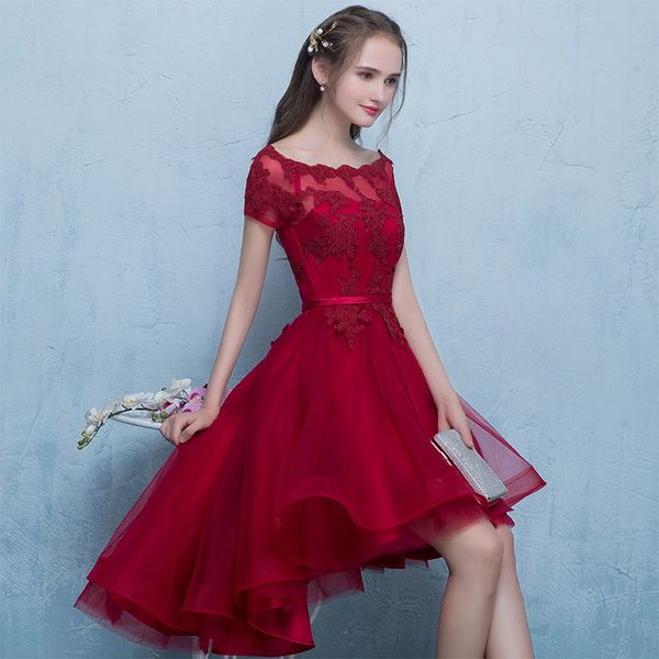Robe de soiree New arrival wine red lace up evening dress with Appliques Party Dresses prom dresses tailor Custom made, Wine red b
Robe de soiree New arrival wine red lace up evening dress with Appliques Party Dresses prom dresses tailor Custom made, Wine red b