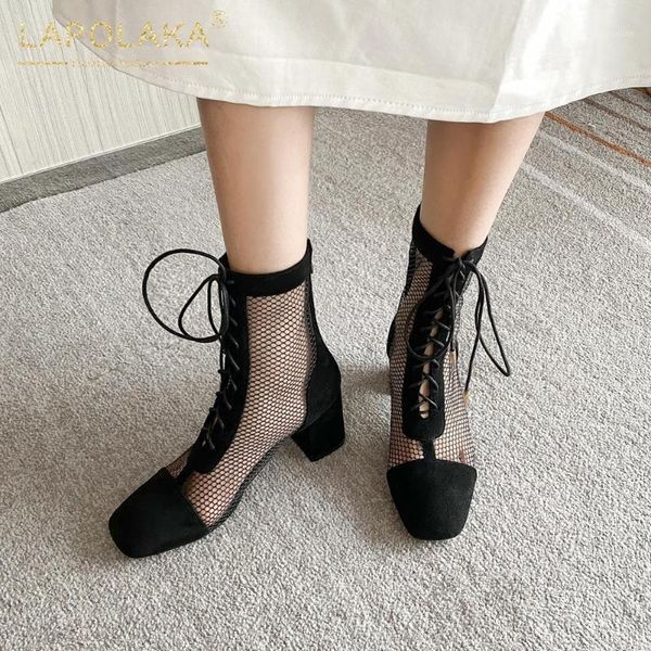 boots lapolaka 2021 fashion large size 43 chunky heels concise shoes woman female zip up summer ankle women shoes1, Black
boots lapolaka 2021 fashion large size 43 chunky heels concise shoes woman female zip up summer ankle women shoes1, Black