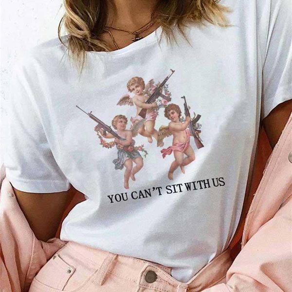 angel fashion tees t shirt ullzang female print t-shirt harajuku 90s kawaii clothes tshirt summer vogue grunge women ulzzang, White
angel fashion tees t shirt ullzang female print t-shirt harajuku 90s kawaii clothes tshirt summer vogue grunge women ulzzang, White