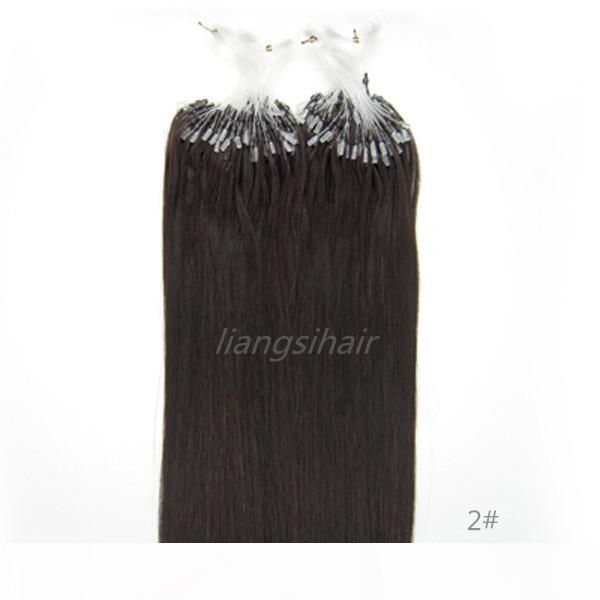 brazilian hair bundles 16"-26" 100s 2# dark brown loop micro ring hair extensions straight brazilian peruvian indian malaysian hum, Black
brazilian hair bundles 16"-26" 100s 2# dark brown loop micro ring hair extensions straight brazilian peruvian indian malaysian hum, Black