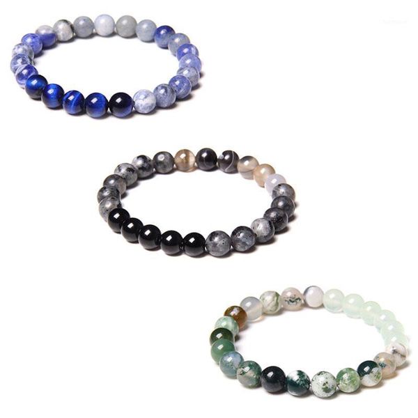 men stretch bracelet natural tiger eye sodalite stone beads bracelets 8mm tree agat bangle for women friendship energy jewelry1, Black
men stretch bracelet natural tiger eye sodalite stone beads bracelets 8mm tree agat bangle for women friendship energy jewelry1, Black