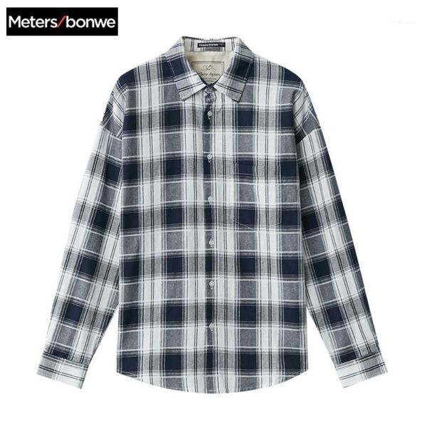 metersbonwe 2020 spring new men simple long sleeve cotton shirt loose plaid student shirt leisure fashion wild men1, White;black
metersbonwe 2020 spring new men simple long sleeve cotton shirt loose plaid student shirt leisure fashion wild men1, White;black