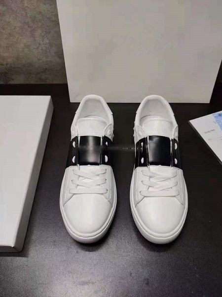 women mens male designer white leather casual luxury sneakers with pyramid rock shap rivet studs low sneakers, Black
women mens male designer white leather casual luxury sneakers with pyramid rock shap rivet studs low sneakers, Black