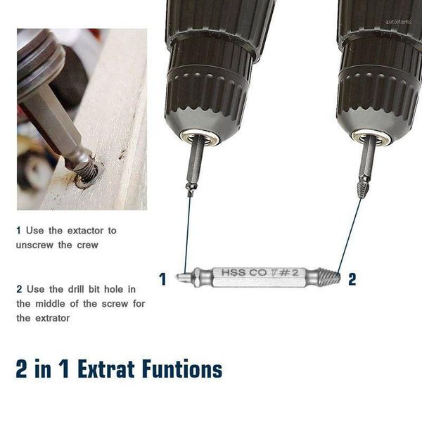 damaged screw extractor tool sets,4 pieces for easily remove stripped broken or damaged hardness screw, made from refined hss co1
damaged screw extractor tool sets,4 pieces for easily remove stripped broken or damaged hardness screw, made from refined hss co1