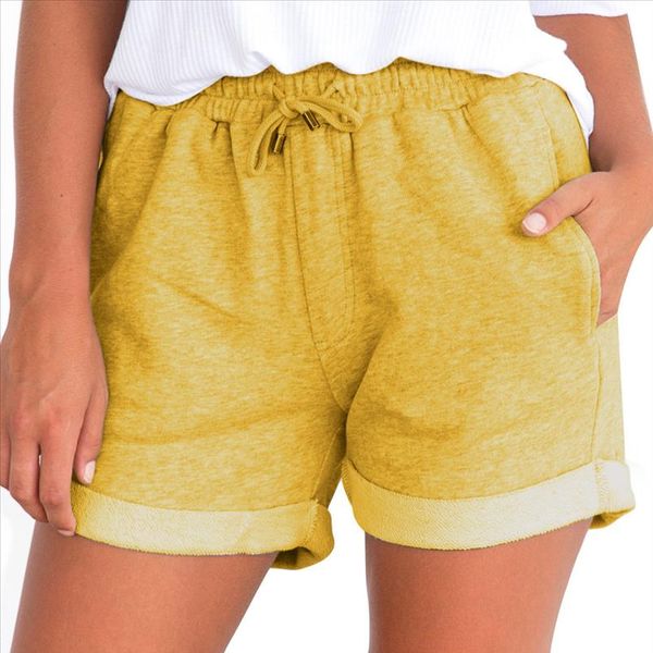 women short pant casual loose shorts beach girl high waist short trousers lady 2021 elastic waist spodenki damskie, White;black
women short pant casual loose shorts beach girl high waist short trousers lady 2021 elastic waist spodenki damskie, White;black