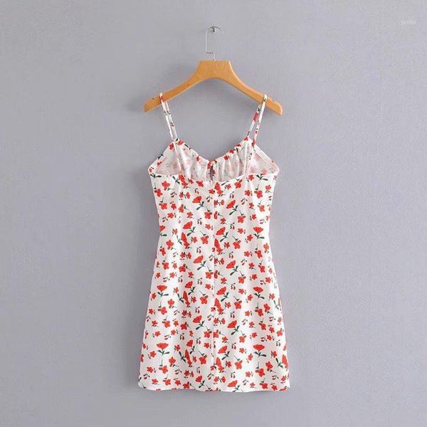 western style women's dress 2019 summer new style french vintage floral-print slim fit strapped dress1, White;black
western style women's dress 2019 summer new style french vintage floral-print slim fit strapped dress1, White;black