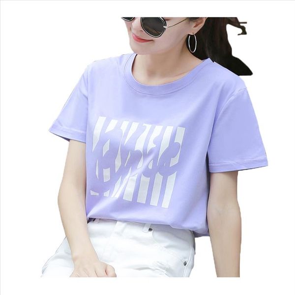 fashion casual short sleeve easy summer new t shirt cute cotton material simple drop shipping good quality, White
fashion casual short sleeve easy summer new t shirt cute cotton material simple drop shipping good quality, White