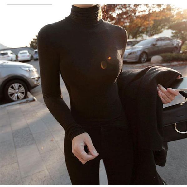 2019 new fashion womens tshirt turtleneck slim skinny bodycon cotton long sleeve blouse girls autumn t shirt blusas mujer, White
2019 new fashion womens tshirt turtleneck slim skinny bodycon cotton long sleeve blouse girls autumn t shirt blusas mujer, White