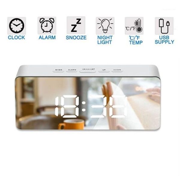 other clocks & accessories mirror alarm clock digital snooze table wake up light electronic time temperature display led makeup alarm1
other clocks & accessories mirror alarm clock digital snooze table wake up light electronic time temperature display led makeup alarm1