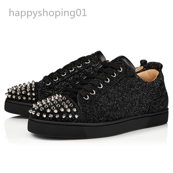 2020 new style red rivet pointed toe flat shoes luxueux shoes, leather casual shoes sneakers for men and women party lovers, Black
2020 new style red rivet pointed toe flat shoes luxueux shoes, leather casual shoes sneakers for men and women party lovers, Black