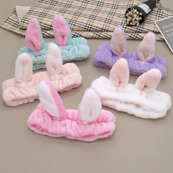 women makeup hair band lovely bunny ears hairbands soft velvet wash face bath headband girls head wrap turban hair accessories h wmthxc, Black;brown
women makeup hair band lovely bunny ears hairbands soft velvet wash face bath headband girls head wrap turban hair accessories h wmthxc, Black;brown