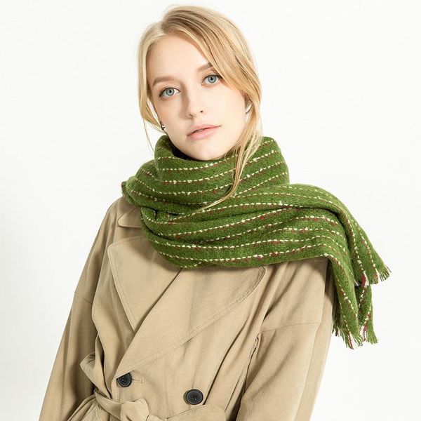 autumn and winter new striped cashmere like dotted line striped fringe thermal scarf women's air conditioning room scarf, Blue;gray
autumn and winter new striped cashmere like dotted line striped fringe thermal scarf women's air conditioning room scarf, Blue;gray