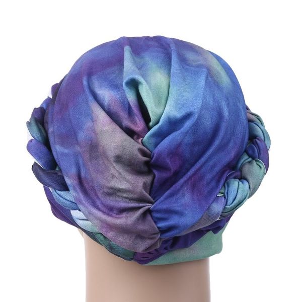 beanie/skull caps women twisted braid muslim turban hat gradient tie-dye chemo cancer wrap cap t8nb, Blue;gray
beanie/skull caps women twisted braid muslim turban hat gradient tie-dye chemo cancer wrap cap t8nb, Blue;gray