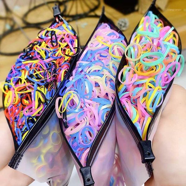 1000pc/bag girls black colorful disposable elastic hair bands tie ponytail children rubber bands kids fashion hair accessories1, Slivery;white
1000pc/bag girls black colorful disposable elastic hair bands tie ponytail children rubber bands kids fashion hair accessories1, Slivery;white