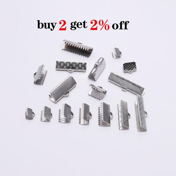 30pcs stainless steel crimp end bead buckle tip clasp cord flat cover clasps diy necklace bracelet connectors for jewelry making wmtdjd
30pcs stainless steel crimp end bead buckle tip clasp cord flat cover clasps diy necklace bracelet connectors for jewelry making wmtdjd