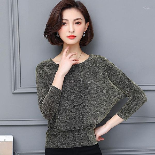 crew neck women's base elegant commuting shirt long-sleeved t-shirt middle-aged 2020 spring and autumn1, White
crew neck women's base elegant commuting shirt long-sleeved t-shirt middle-aged 2020 spring and autumn1, White