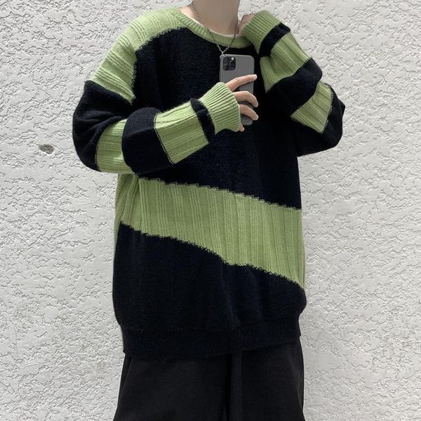 winter sweater men's warm fashion contrast casual knitted pullover men wild loose korean knitting sweaters mens clothes -2xl1, White;black
winter sweater men's warm fashion contrast casual knitted pullover men wild loose korean knitting sweaters mens clothes -2xl1, White;black