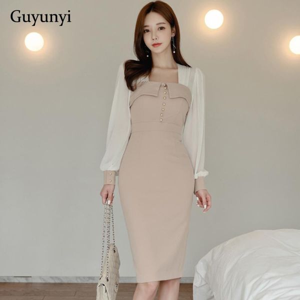 casual dresses elegant office lady dress 2021 spring square collar white chiffon puff sleeve decorative buttons high waist pencil, Black;gray
casual dresses elegant office lady dress 2021 spring square collar white chiffon puff sleeve decorative buttons high waist pencil, Black;gray