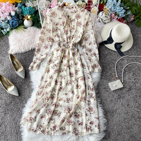 floral print mid calf dress women long sleeve o neck bow ruffle chiffon dresses female casual vintage print dress vestidos mujer, Black;gray
floral print mid calf dress women long sleeve o neck bow ruffle chiffon dresses female casual vintage print dress vestidos mujer, Black;gray