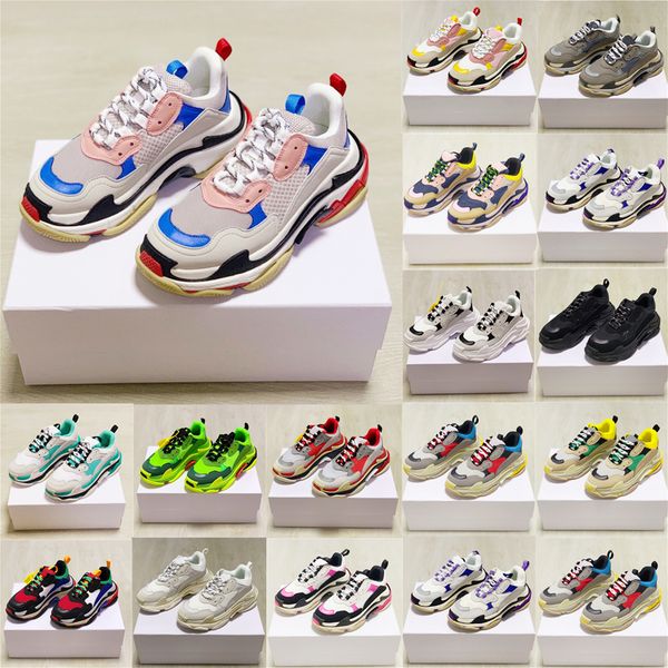 vintage casual running shoes famous designer women sneakers low lace-up breathable comfortable outdoor leisure triple s sports shoe thick so, Black
vintage casual running shoes famous designer women sneakers low lace-up breathable comfortable outdoor leisure triple s sports shoe thick so, Black