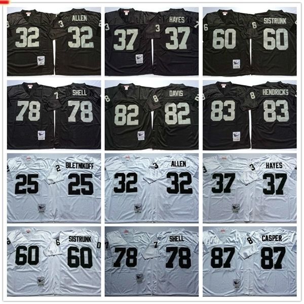 ncaa vintage #32 marcus allen 25 biletnikoff 37 lester hayes 60 sistrunk 78 shell 82 al davis 83 hendricks 87 casper men jerseys, Black;red
ncaa vintage #32 marcus allen 25 biletnikoff 37 lester hayes 60 sistrunk 78 shell 82 al davis 83 hendricks 87 casper men jerseys, Black;red