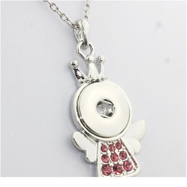 2016 snap button jewelry est angel pendant necklace for women oem odm (fit 18mm snaps) rhinestone necklac jlltrw, Silver
2016 snap button jewelry est angel pendant necklace for women oem odm (fit 18mm snaps) rhinestone necklac jlltrw, Silver