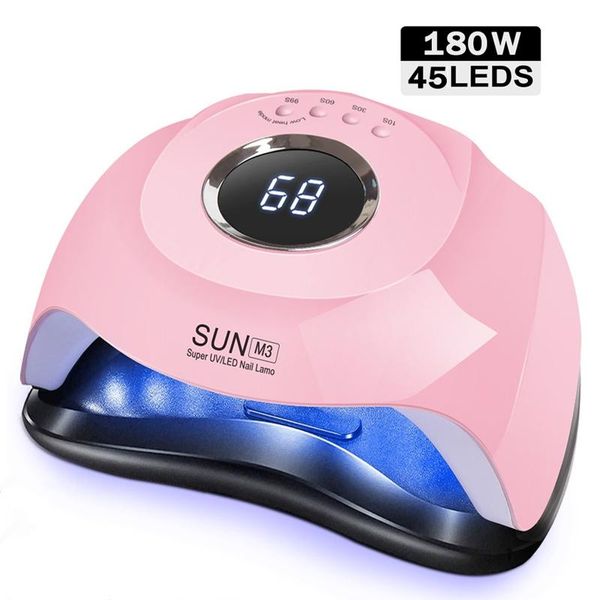 nail dryers sun m3 180w lamp dual light 45led uv auto four-speed gel dryer professional manicure
nail dryers sun m3 180w lamp dual light 45led uv auto four-speed gel dryer professional manicure